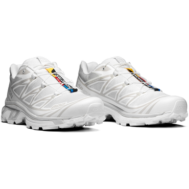 XT-6 Unisex Sportstyle Shoes in White / White / Lunar Rock