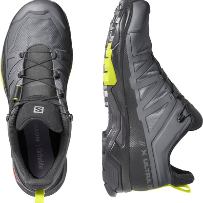 X ULTRA 4 GTX Men Outdoor Shoes in Quiet Shade / Black / Evening Primrose