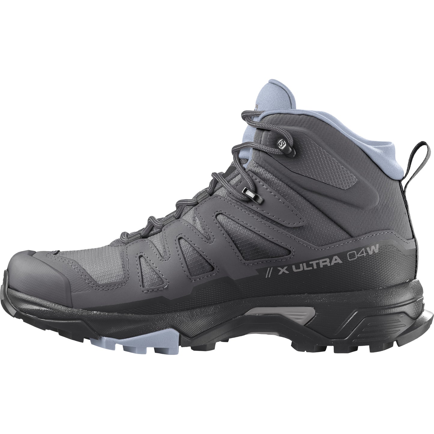 X ULTRA 4 MID GTX Women Outdoor Shoes in Magnet / Black / Zen Blue