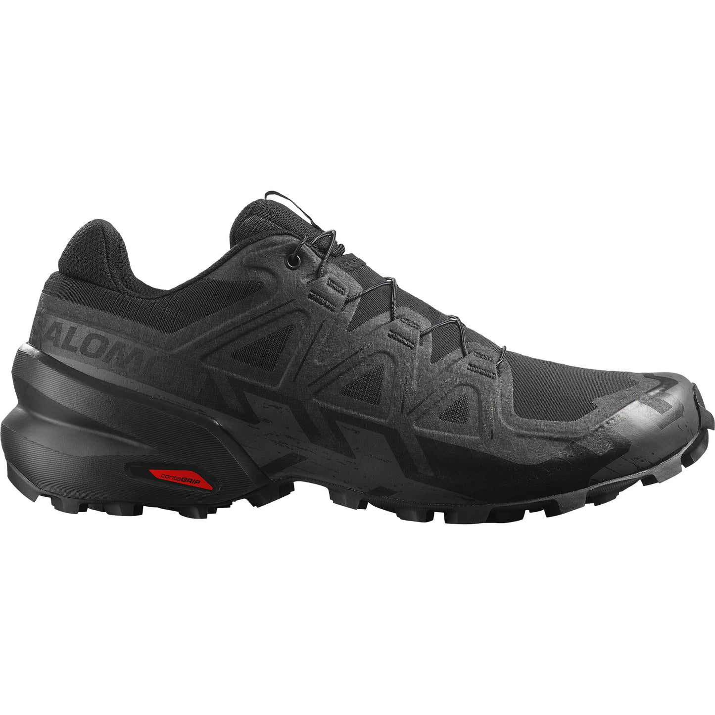 SPEEDCROSS 6 WIDE Men Trail Running Shoes in Black / Black / Phantom