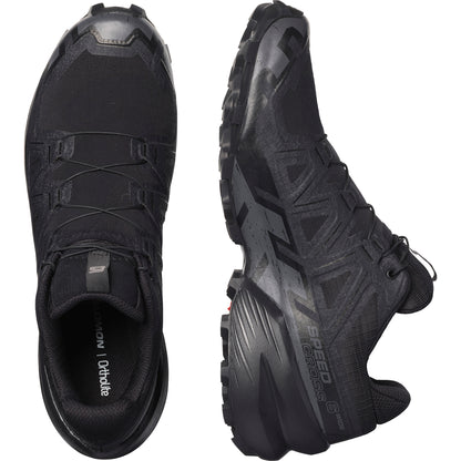 SPEEDCROSS 6 WIDE Men Trail Running Shoes in Black / Black / Phantom