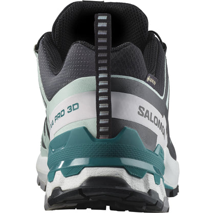 XA PRO 3D V9 GTX Women Outdoor Shoes in Black / Bleached Aqua / Harbor Blue