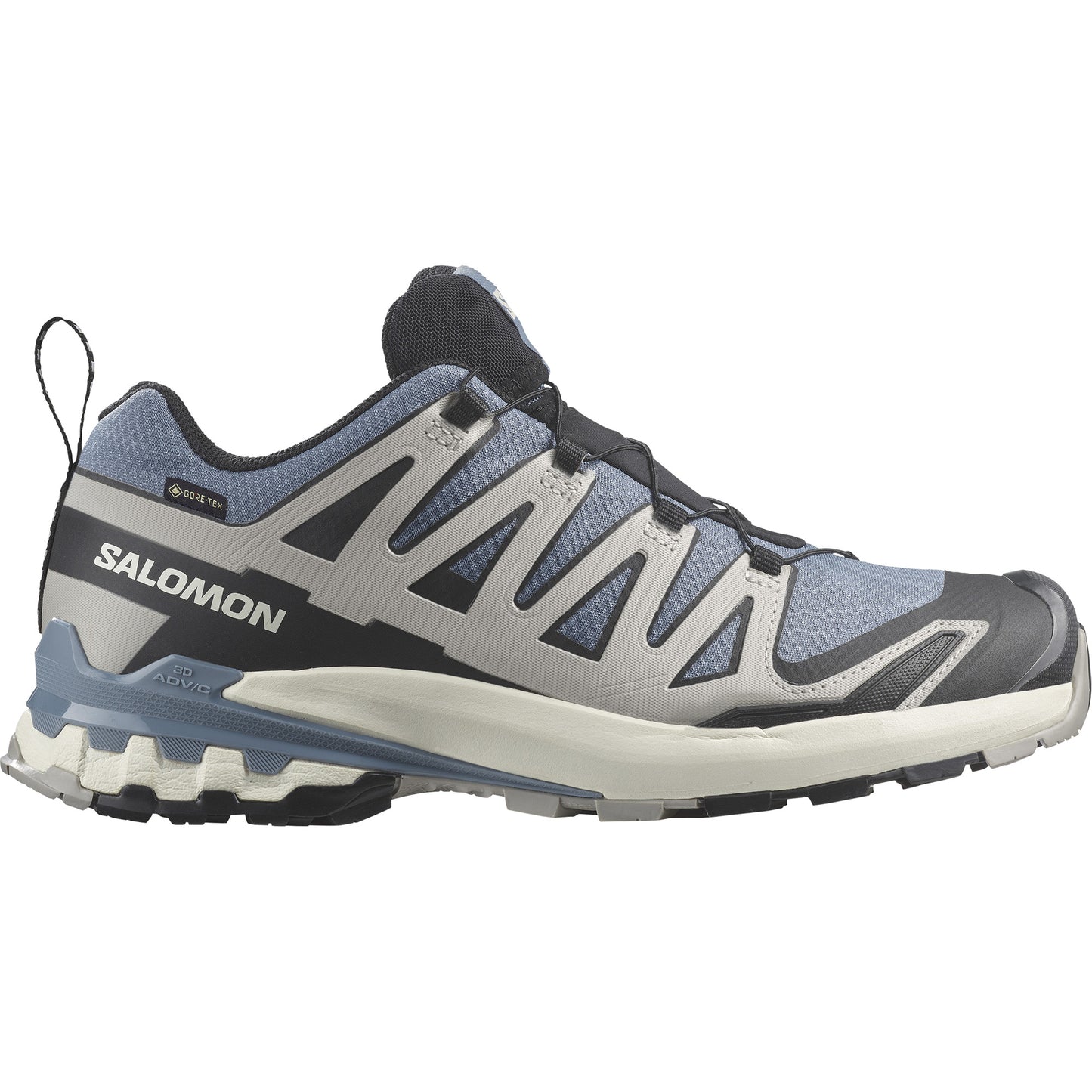 XA PRO 3D V9 GTX Men Outdoor Shoes in Flint Stone / Black / Ghost Gray