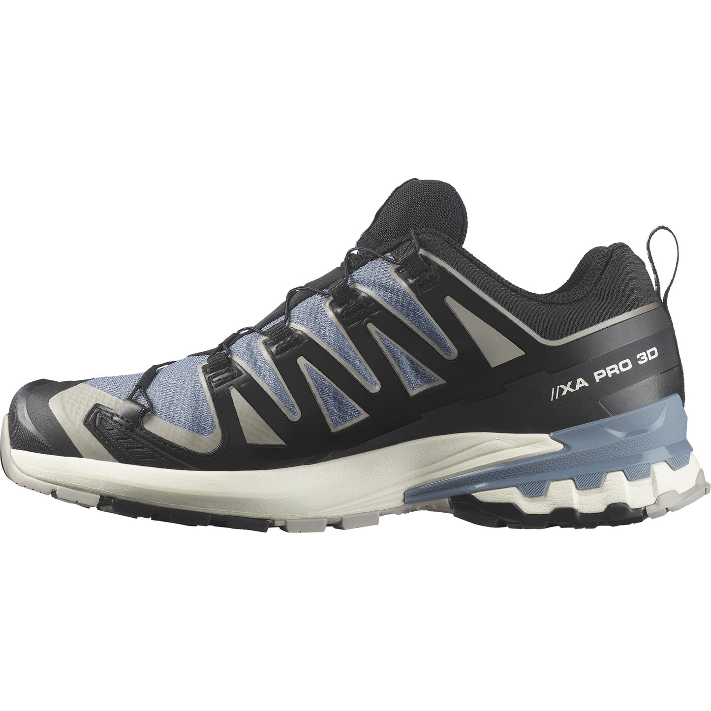 XA PRO 3D V9 GTX Men Outdoor Shoes in Flint Stone / Black / Ghost Gray