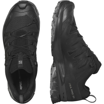 XA PRO 3D V9 WIDE Men Outdoor Shoes in Black / Phantom / Pewter