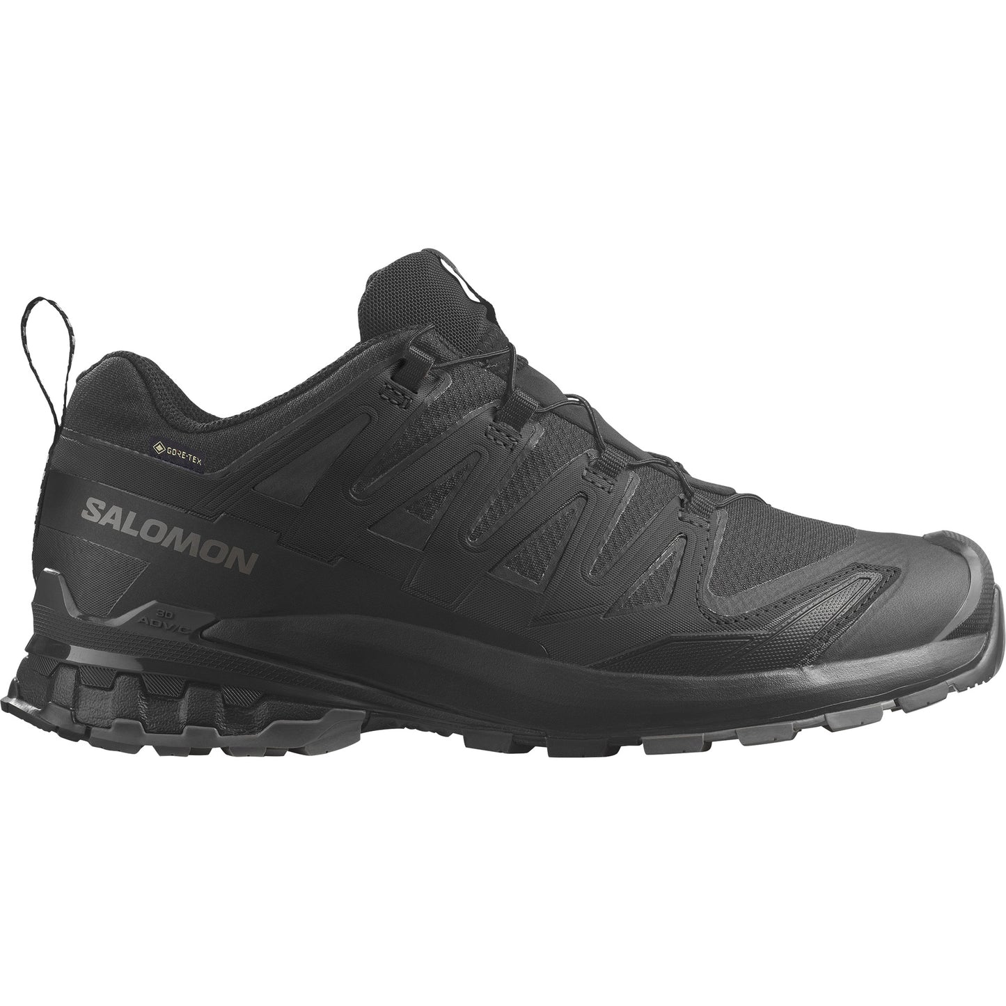 XA PRO 3D V9 WIDE GTX Men Outdoor Shoes in Black / Phantom / Pewter