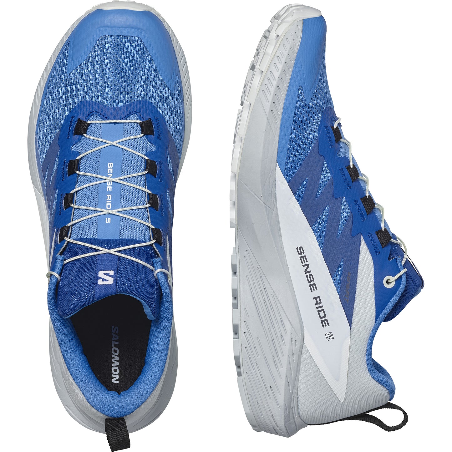 SENSE RIDE 5 Men Trail Running Shoes in Ibiza Blue / Lapis Blue / White