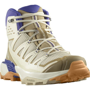 X ULTRA 360 EDGE MID GTX Men Outdoor Shoes in Bleached Sand / Kelp / Spectrum Blue