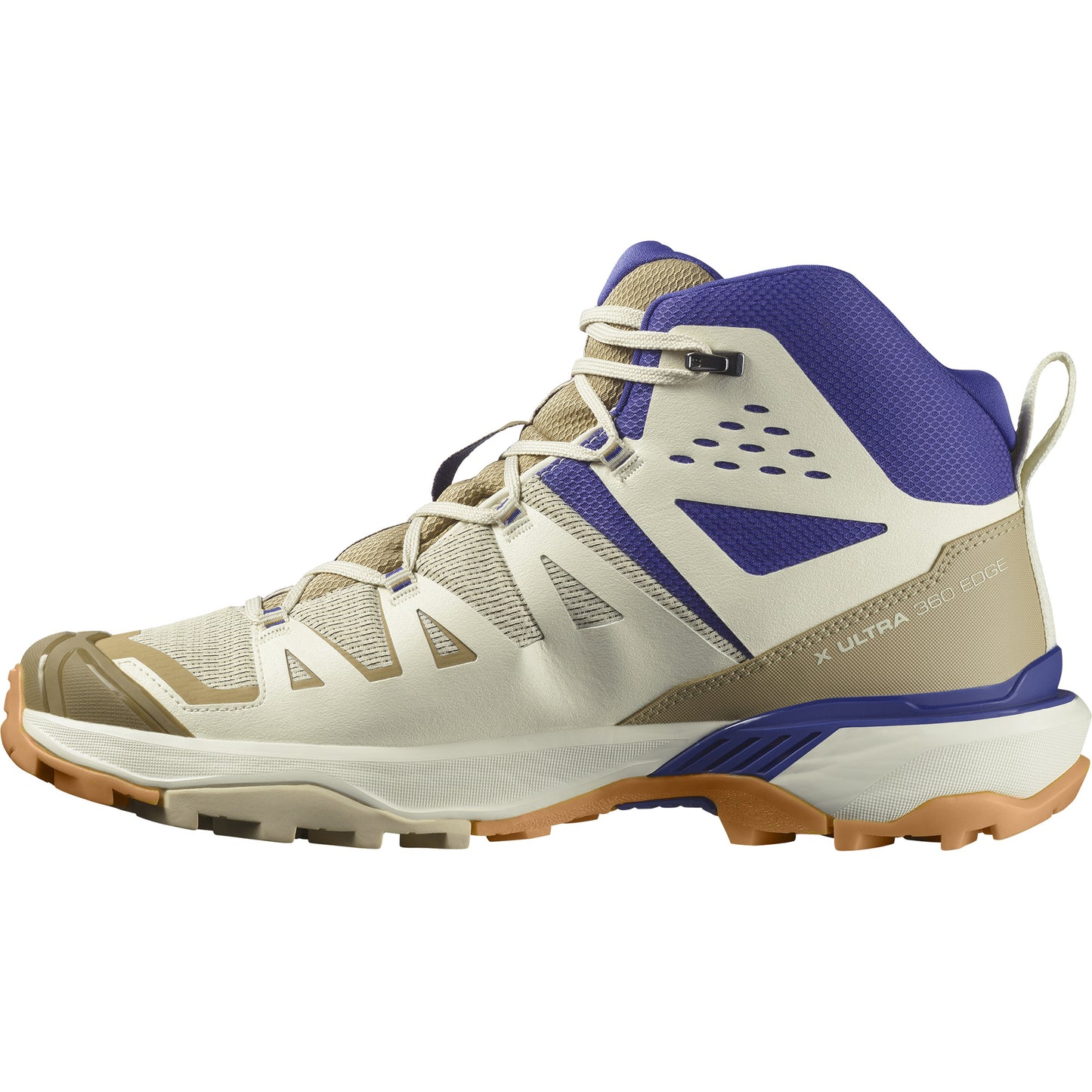 X ULTRA 360 EDGE MID GTX Men Outdoor Shoes in Bleached Sand / Kelp / Spectrum Blue