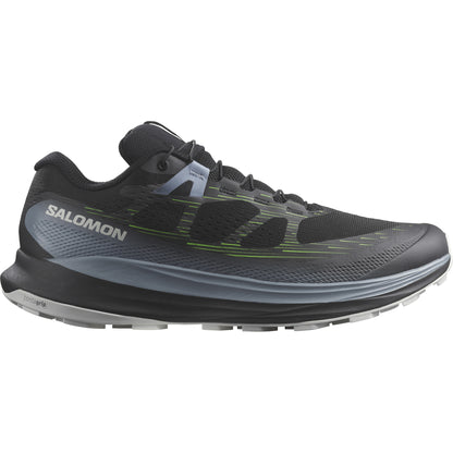 ULTRA GLIDE 2 Men Trail Running Shoes in Black / Flint Stone / Green Gecko