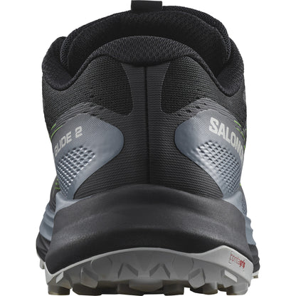 ULTRA GLIDE 2 Men Trail Running Shoes in Black / Flint Stone / Green Gecko