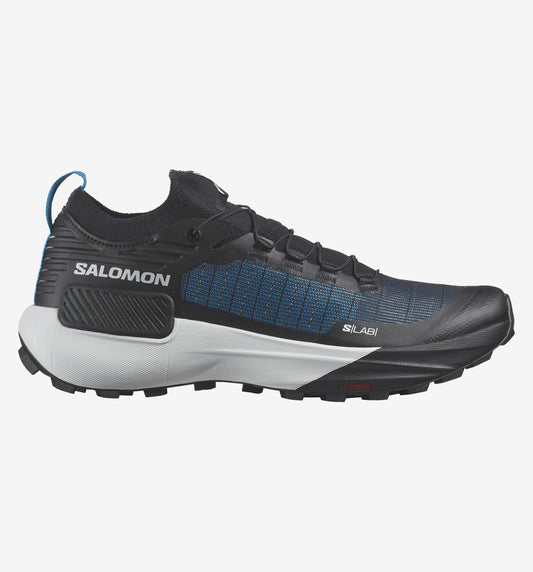 S/LAB GENESIS Unisex Trail Running Shoes Black / White / Blue Danube