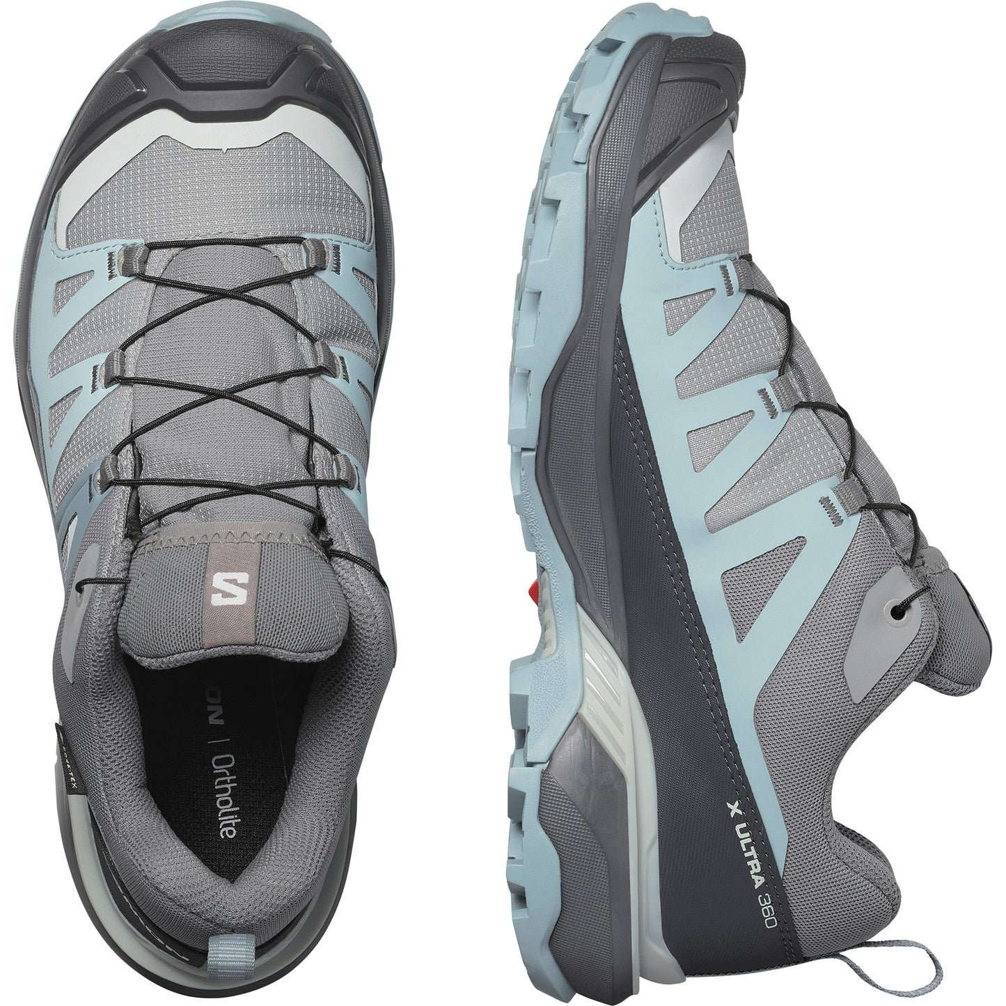 X ULTRA 360 GTX Women Outdoor Shoes in Sharkskin / Trooper / Arona