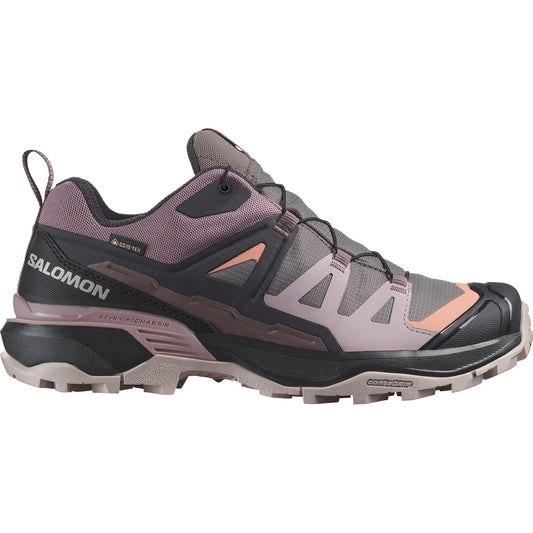 X ULTRA 360 GTX Women Outdoor Shoes in Plum Kitten / Phantom / Cork