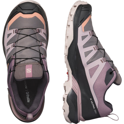 X ULTRA 360 GTX Women Outdoor Shoes in Plum Kitten / Phantom / Cork