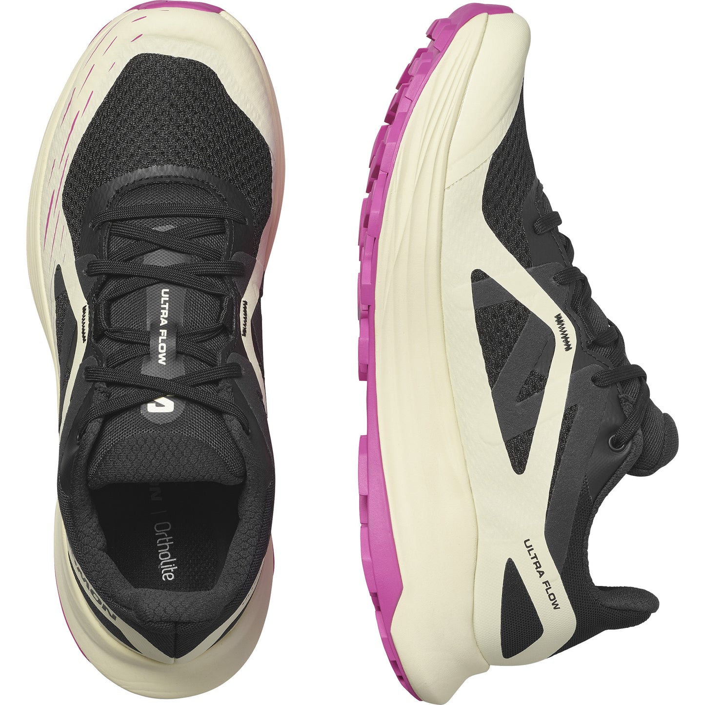 ULTRA FLOW Women Trail Running Shoes in Black