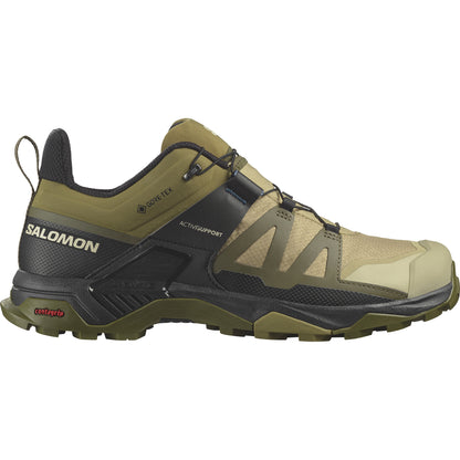 X ULTRA 4 GTX Men Outdoor Shoes in Slate Green / Olive Night / Black