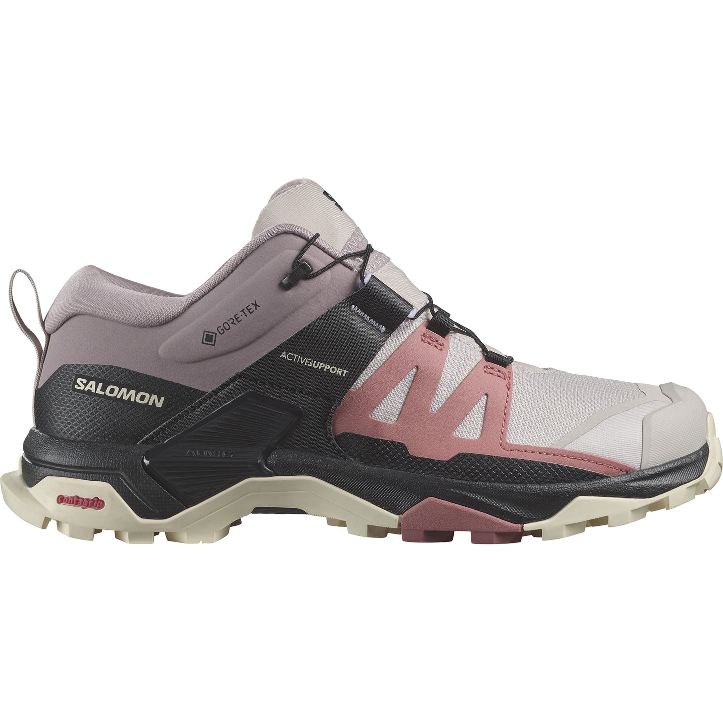 X ULTRA 4 GTX Women Outdoor Shoes in Ashes Of Roses / Light Mahogany / Almond Milk