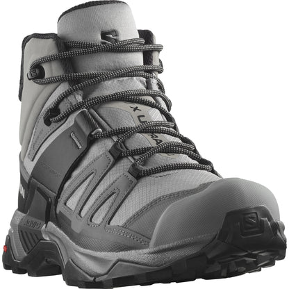 X ULTRA 4 MID GTX Men Outdoor Shoes in Sharkskin / Quiet Shade / Black