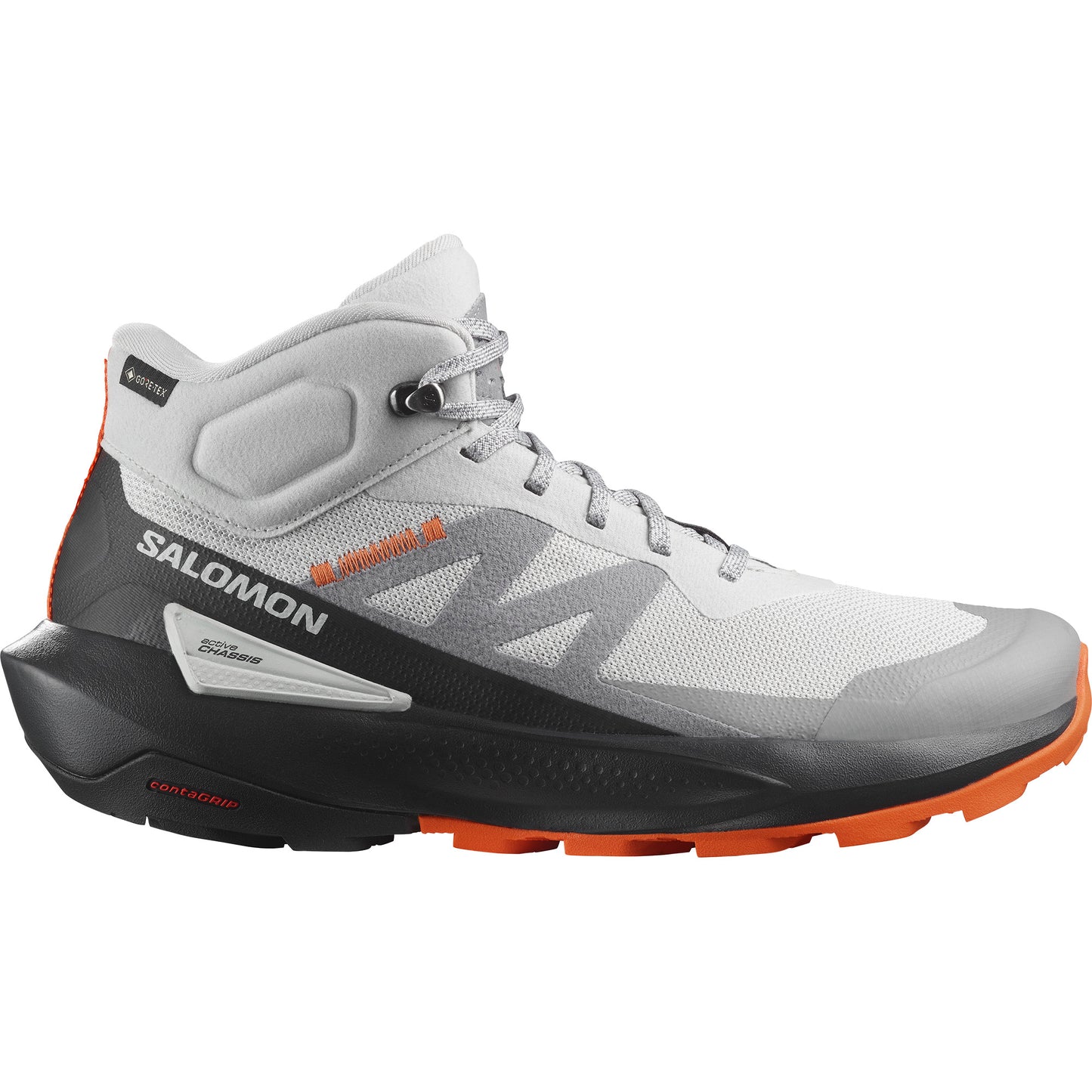 ELIXIR ACTIV MID GTX Men Outdoor Shoes in Glacier Gray / Phantom / Dragon Fire