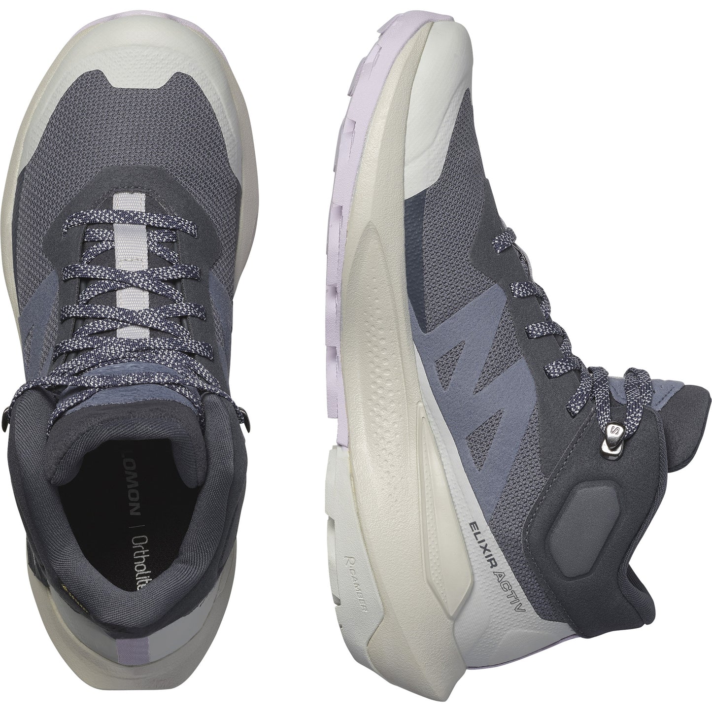 ELIXIR ACTIV MID GTX Women Outdoor Shoes in India Ink / Glacier Gray / Orchid Petal