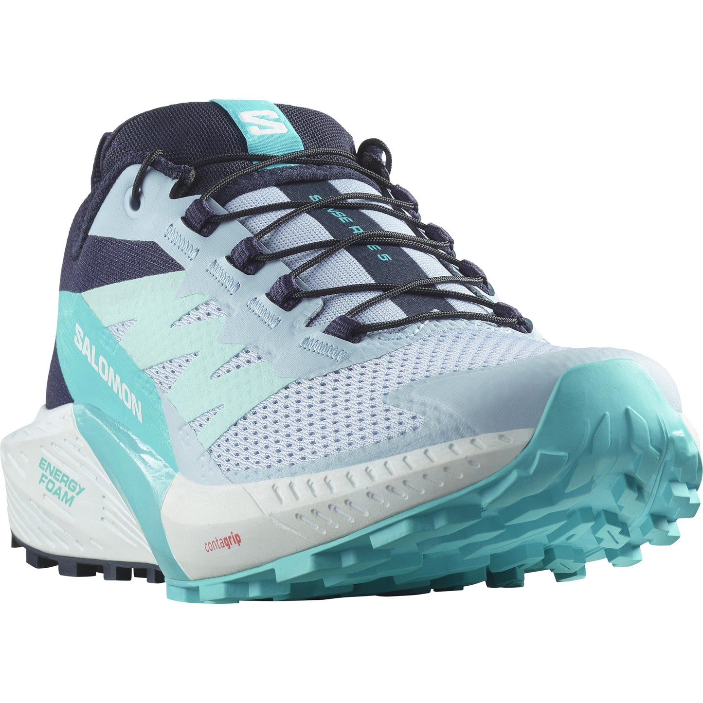 SENSE RIDE 5 Women Trail Running Shoes in Cashmere Blue / Carbon / Peacock Blue