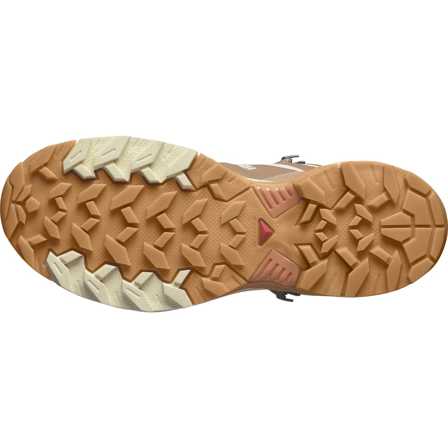 X ULTRA 360 EDGE MID GTX Women Outdoor Shoes in Shortbread / Raw Umber / Prairie Sunset