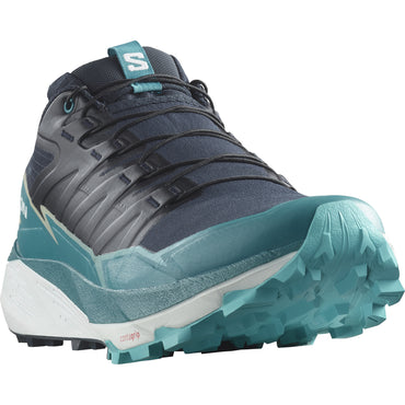 THUNDERCROSS Men Trail Running Shoes in Carbon / Tahitian Tide / Peacock Blue