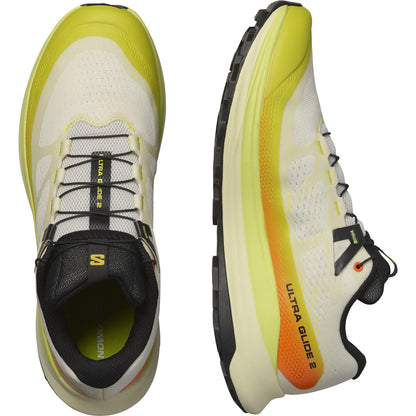 ULTRA GLIDE 2 Men Trail Running Shoes in Vanilla Ice / Sulphur Spring / Dragon Fire