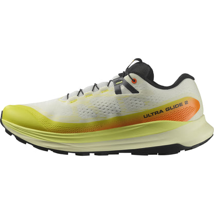 ULTRA GLIDE 2 Men Trail Running Shoes in Vanilla Ice / Sulphur Spring / Dragon Fire