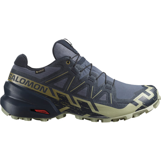 SPEEDCROSS 6 GTX Men Trail Running Shoes in Grisaille / Carbon / Tea