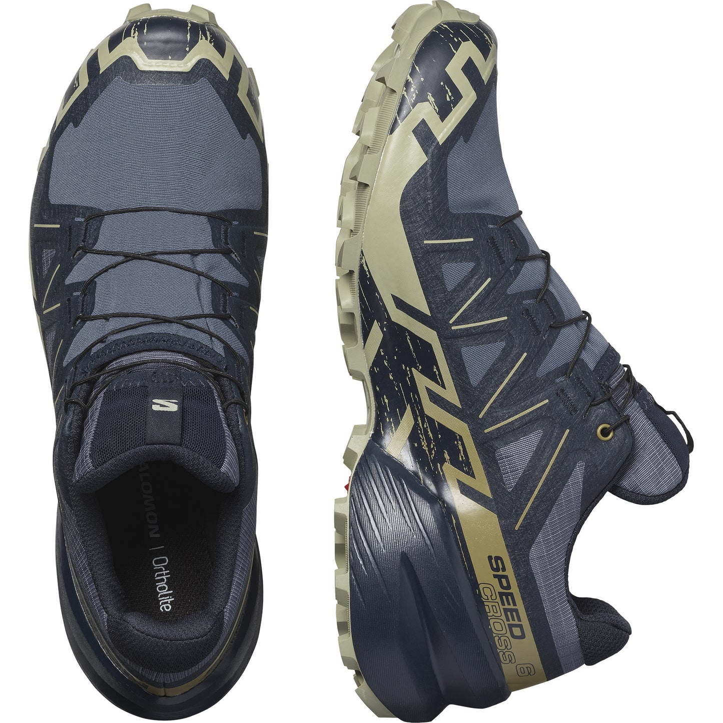 SPEEDCROSS 6 GTX Men Trail Running Shoes in Grisaille / Carbon / Tea