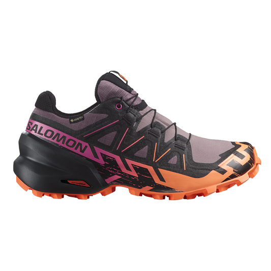 SPEEDCROSS 6 GTX Women Trail Running Shoes Moonscape/Black/Bird Of Paradise