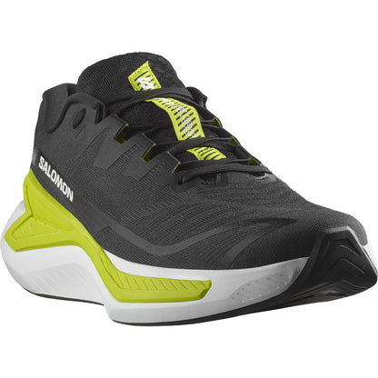 DRX BLISS ISD Men Road Running Shoes in Black / Sulphur Spring / White