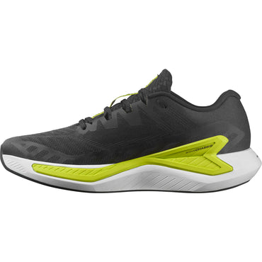 DRX BLISS ISD Men Road Running Shoes in Black / Sulphur Spring / White