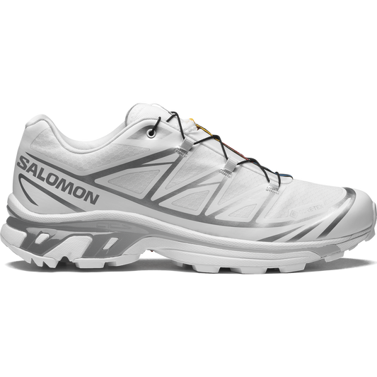 XT-6 GTX Unisex Sportstyle Shoes in White / Silver