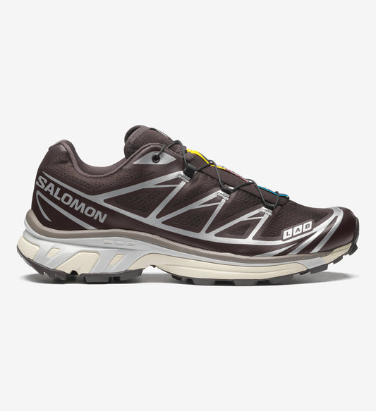 XT-6 Unisex Sportstyle Shoes in Black Coffee / Silver / Falcon