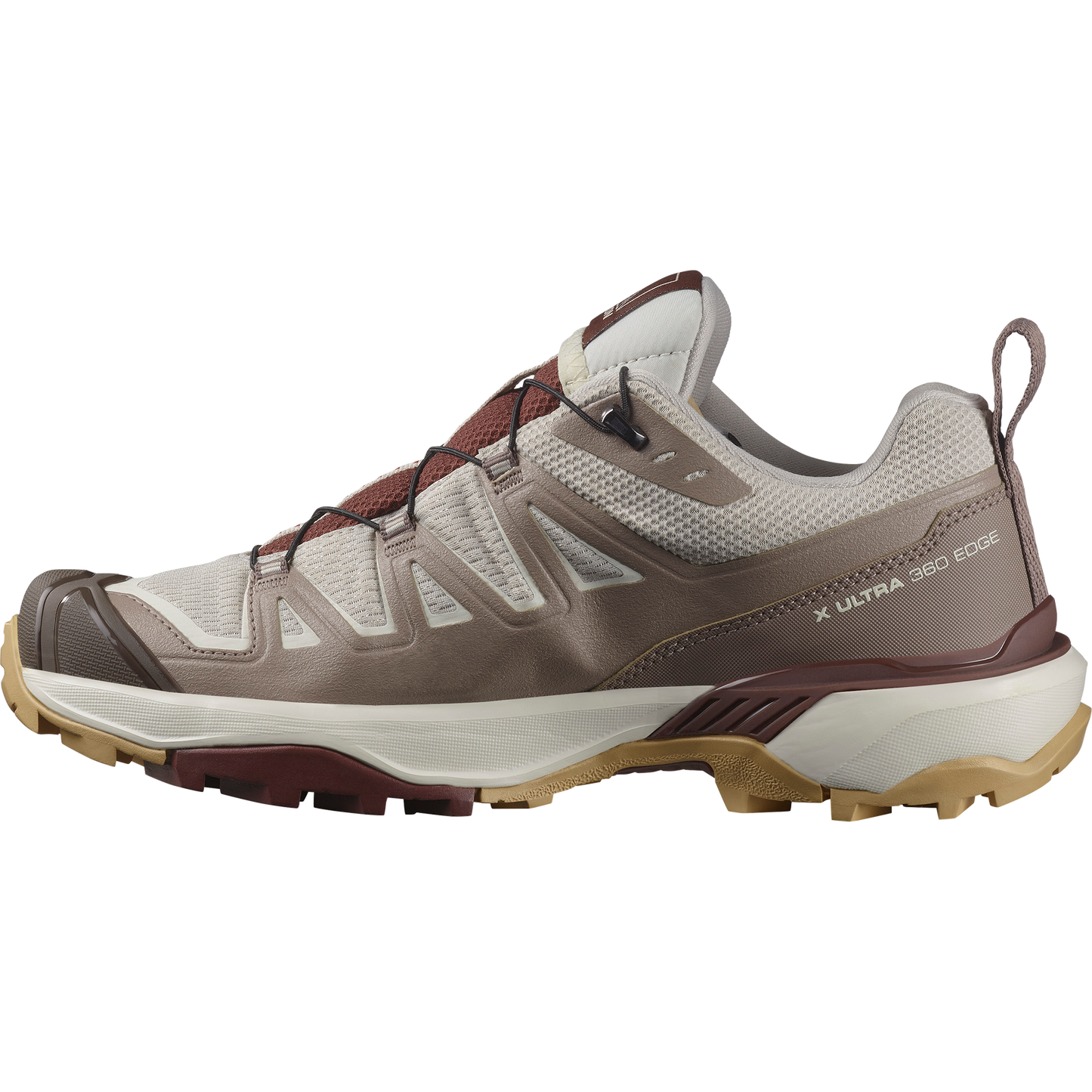 X ULTRA 360 EDGE GTX W Women Hiking Shoes Silver Cloud / Iron / Rum Raisin