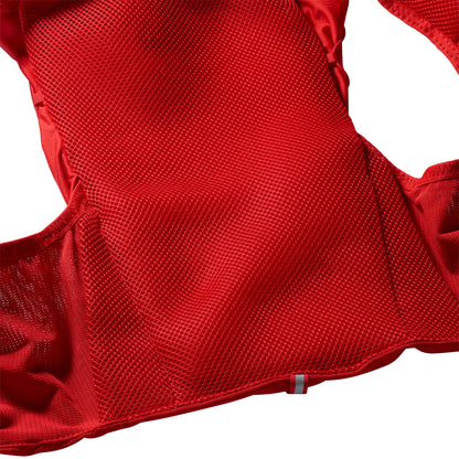 ADV SKIN 12 WITH FLASKS Unisex Trail Running Vest in Goji Berry