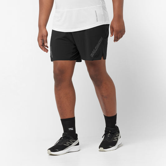 SENSE AERO 5'' Men Running Shorts in Deep Black