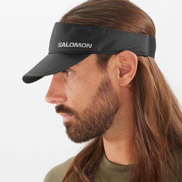 CROSS VISOR Unisex Running in Deep Black