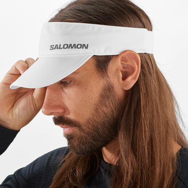 CROSS VISOR Unisex Running in White