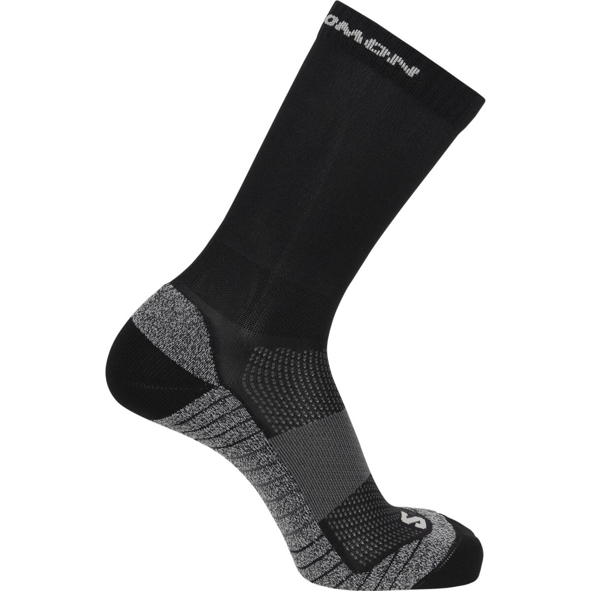 AERO CREW Unisex Running Socks in Black / Ebony / Pearl Blue