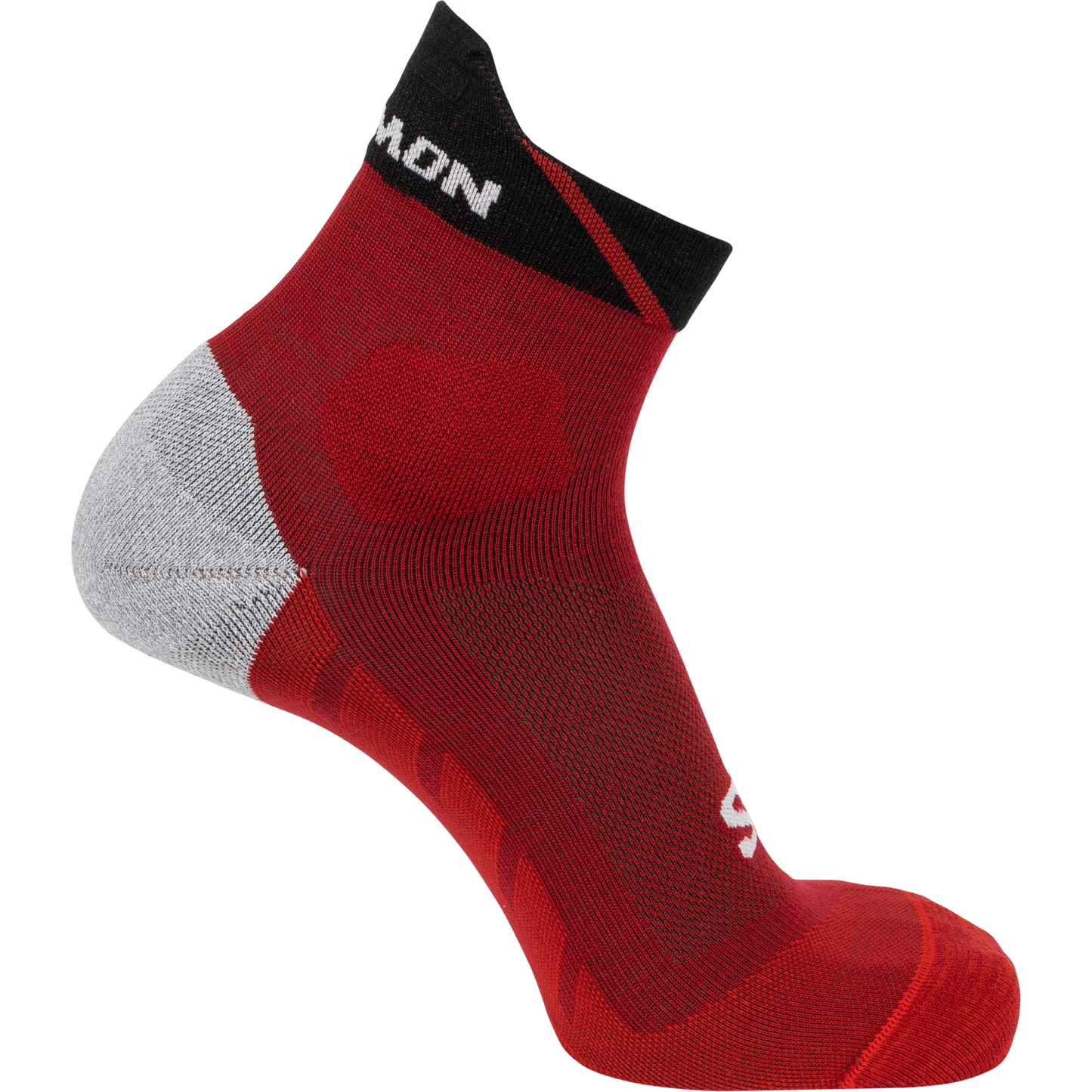 SPEEDCROSS ANKLE Unisex Running  Socks in Red Dahlia / Black / Poppy Red-X