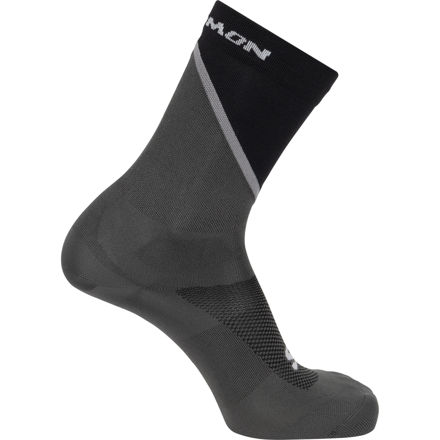 PULSE CREW Unisex Running  Socks in Black / Monument / Magnet