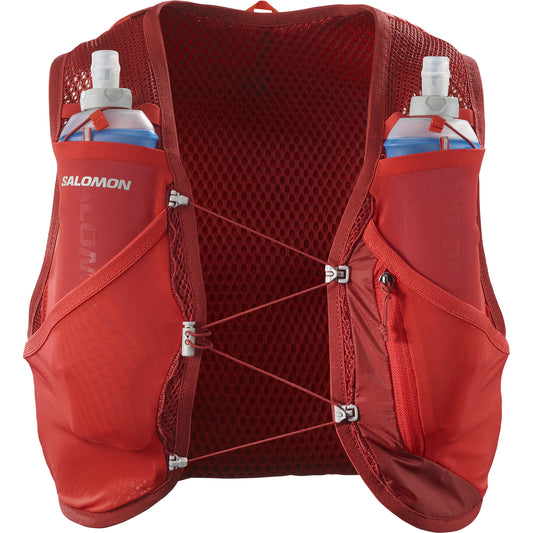 ACTIVE SKIN 8 SET Unisex Running in Red Dahlia/High Risk Red