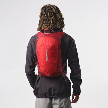 TRAILBLAZER 10 Unisex Hiking Bag in Red Dahlia/High Risk Red