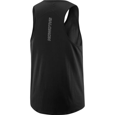 SENSE AERO SINGLET Men Running in Deep Black