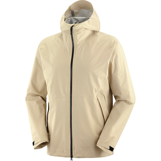 OUTERPATH 2.5L WP Men Hiking Jacket in White Pepper