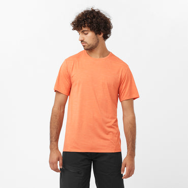 OUTLINE SS Men Hiking Shirt in Langoustino